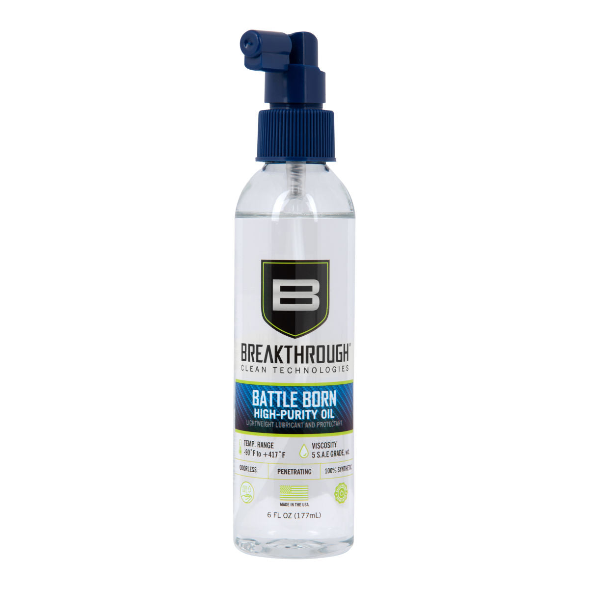 Breakthrough Battle Born High-Purity Waffenöl 2 oz synthetisch