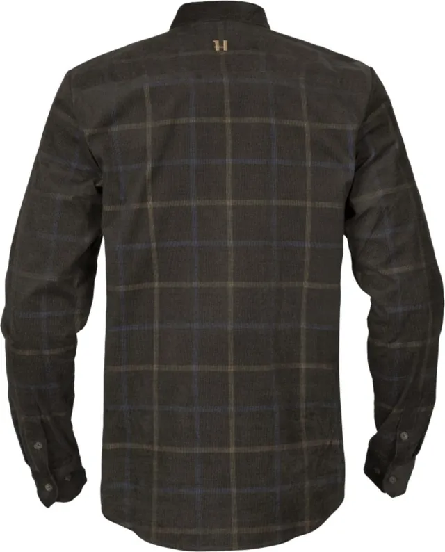 Härkila Kaldfjord Cordhemd Shadow Brown XXL kariert