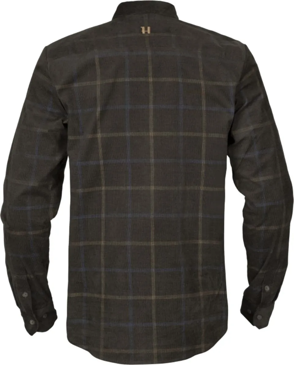 Härkila Kaldfjord Cordhemd Shadow Brown XXL kariert