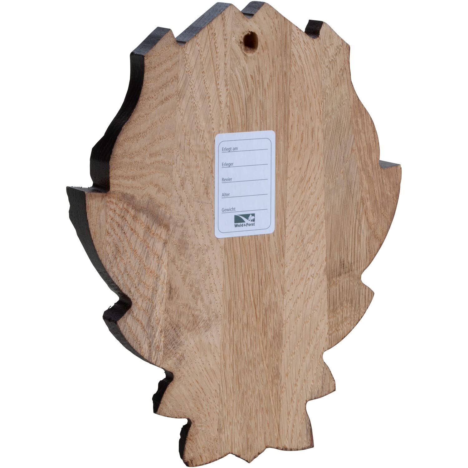 Wald & Forst Gamsschild Gams Trophäenschild Holz