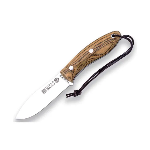 Joker Canadiense CB114 Jagdmesser Bocote rostfrei
