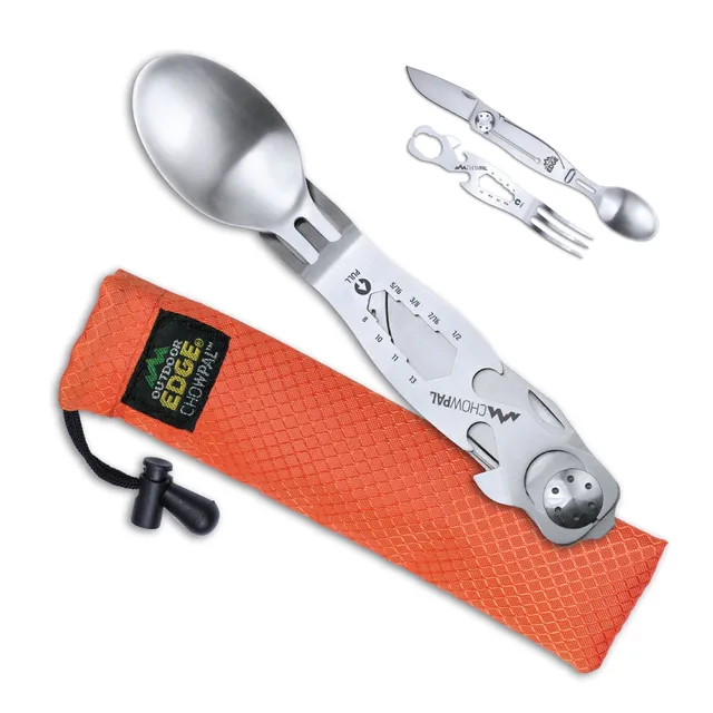 Outdoor Edge ChowPal Camp Besteck Klappbar Edelstahl