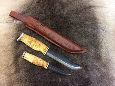 Wood Jewel 23KI Kaksoispuukko Finnmesser-Set Carbon