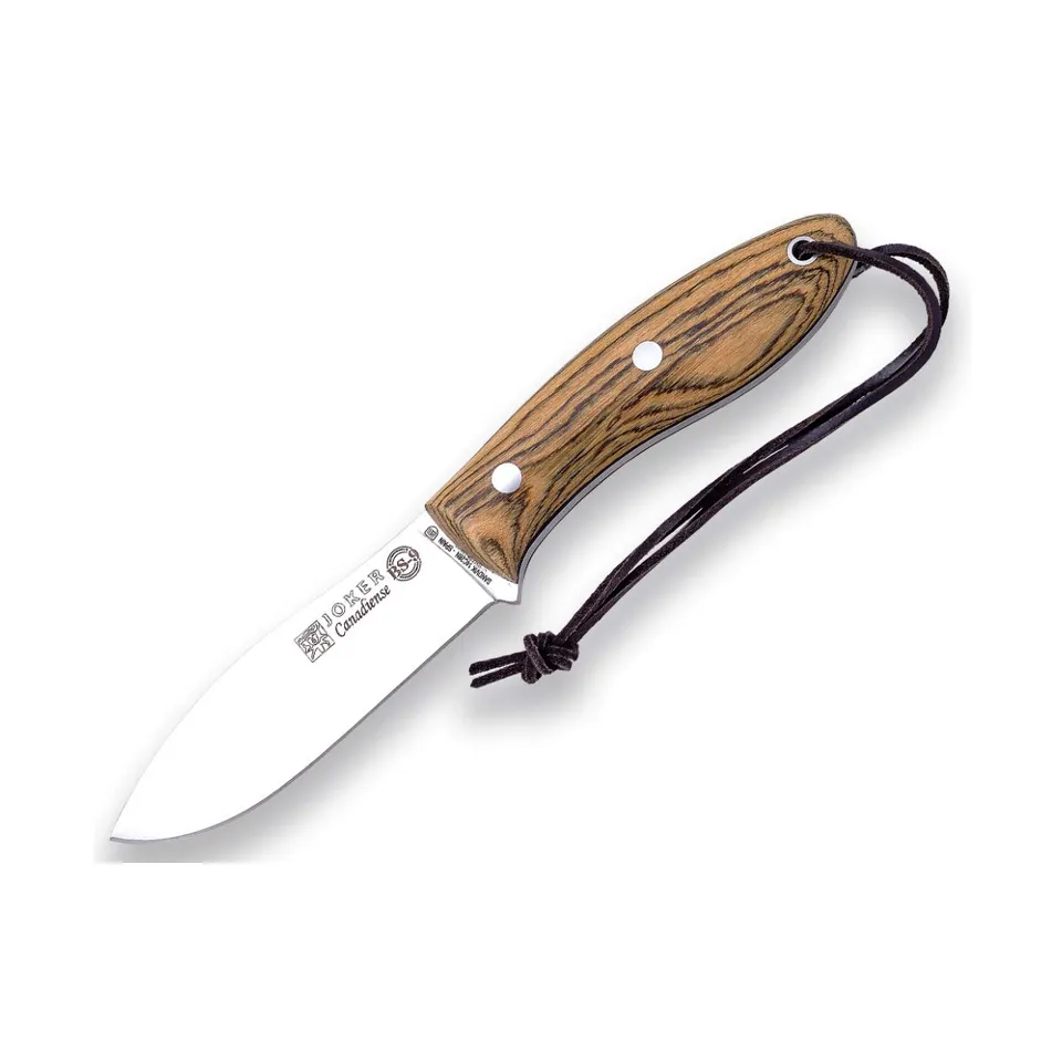 Joker Canadiense CB114-P Jagdmesser Feuerstahl-Set