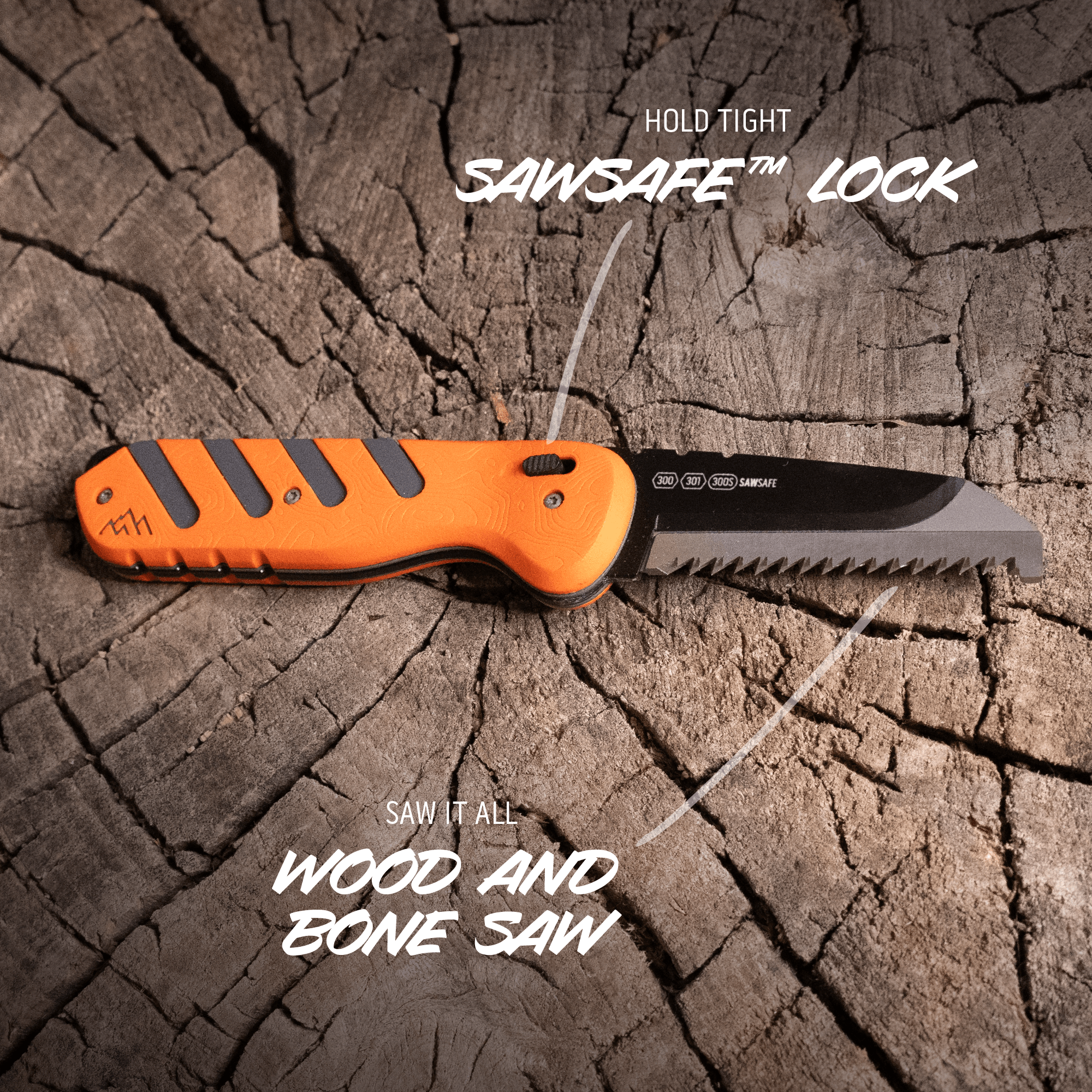 Outdoor Edge Razor HTX Fixed Jagdmesser 6 Klingen Säge