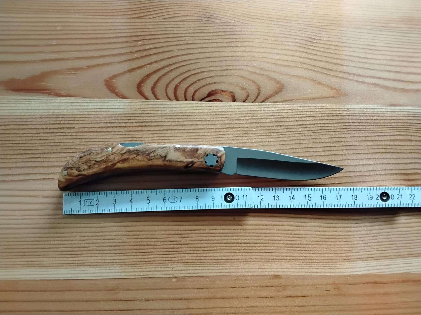 Joker Pointer NO67 Taschenmesser Olivenholz 8cm