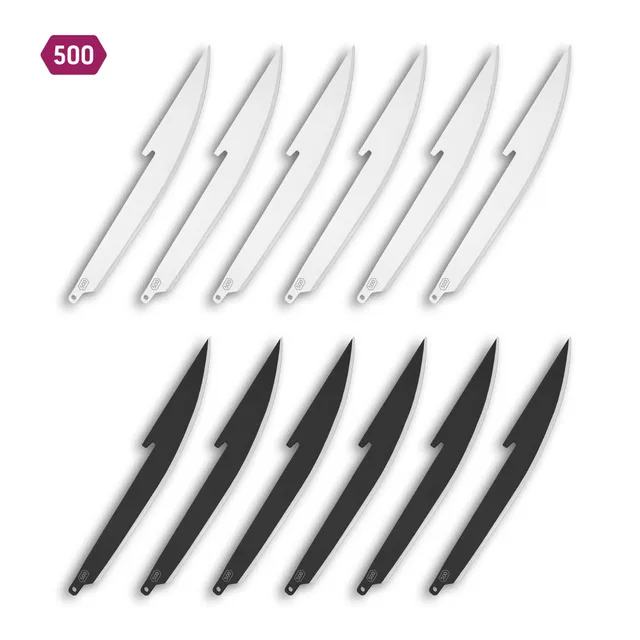 Outdoor Edge Razor Ersatzklingen 5 Zoll 12er Pack scharf