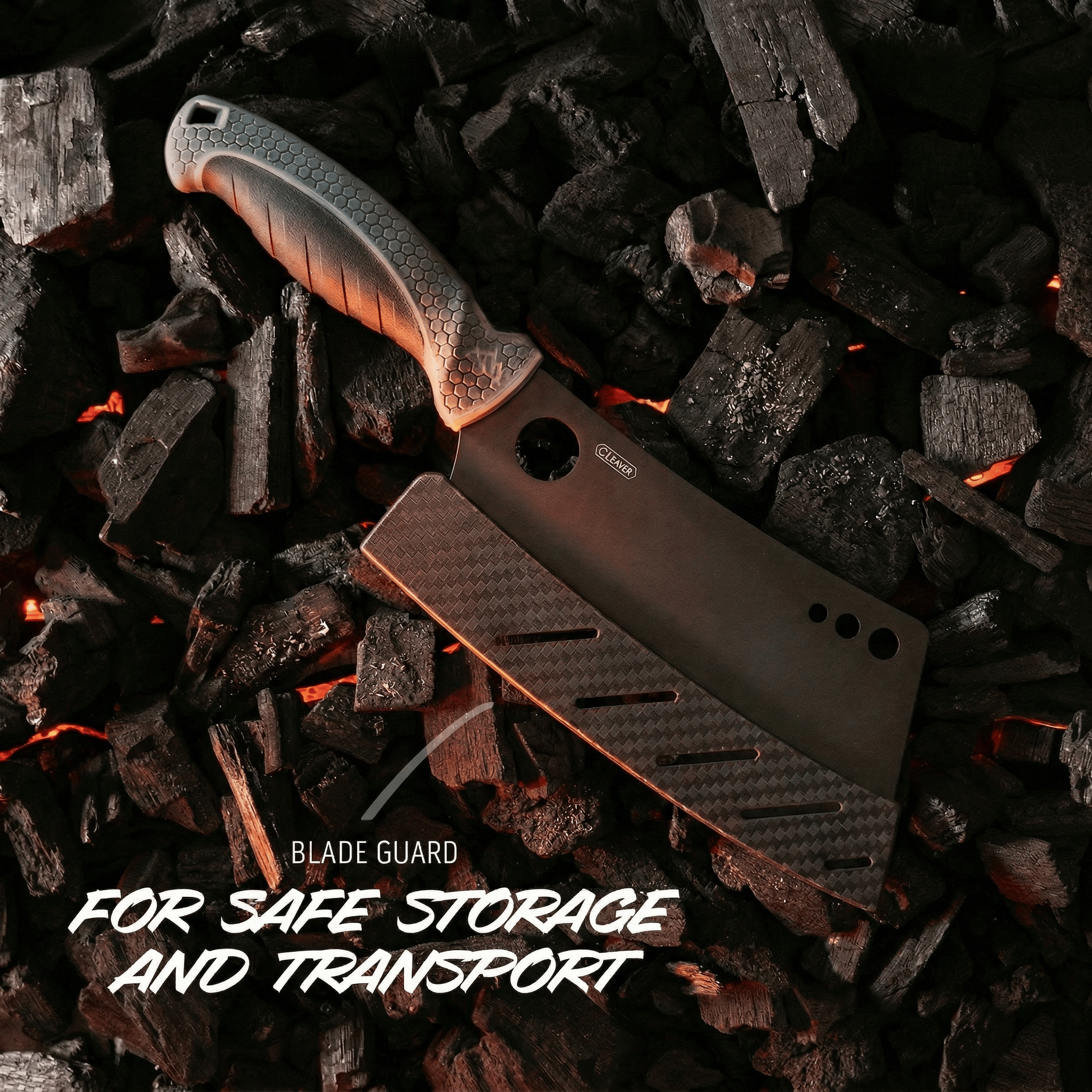 Outdoor Edge ErgoMax Meat Carver Messerset 3-teilig schwarz-titan