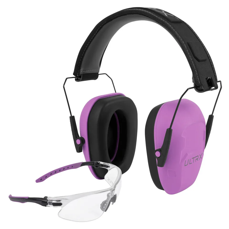 Allen Shield Gehörschutz Schutzbrille grau Set