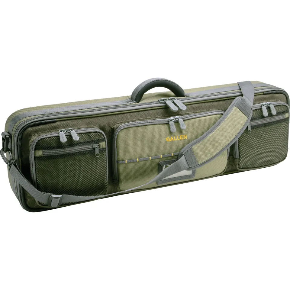 Allen Cottonwood Fliegenruten Tasche Grün Rutenfutteral