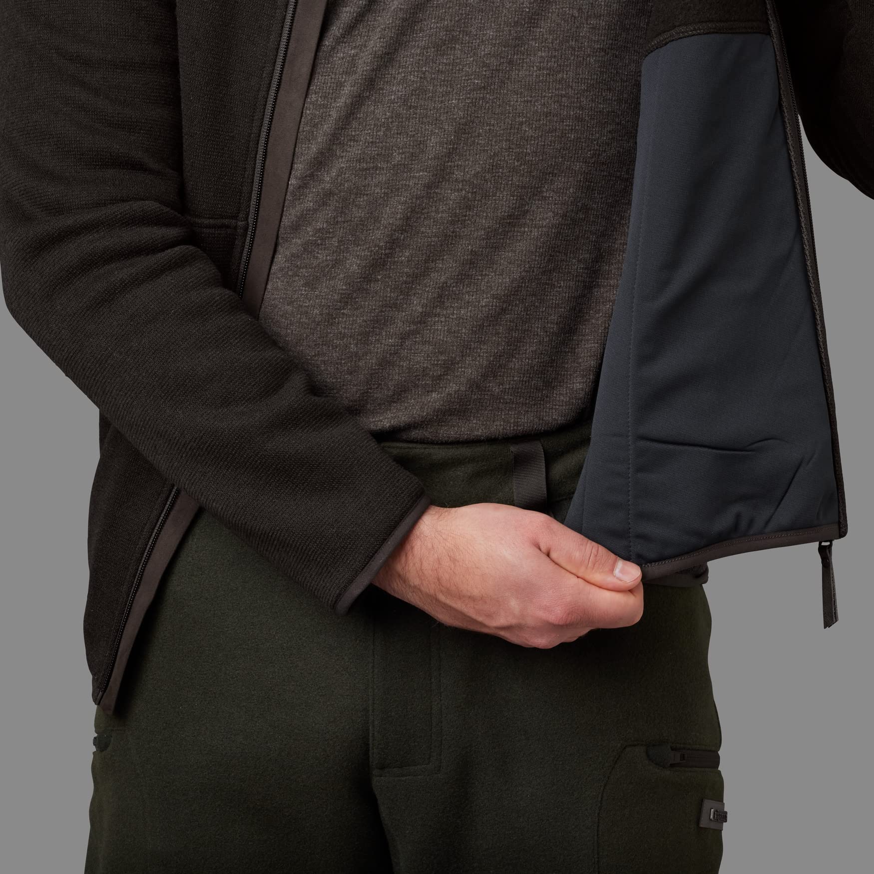 Härkila Metso Strickjacke Wolle Größe S TeckWool