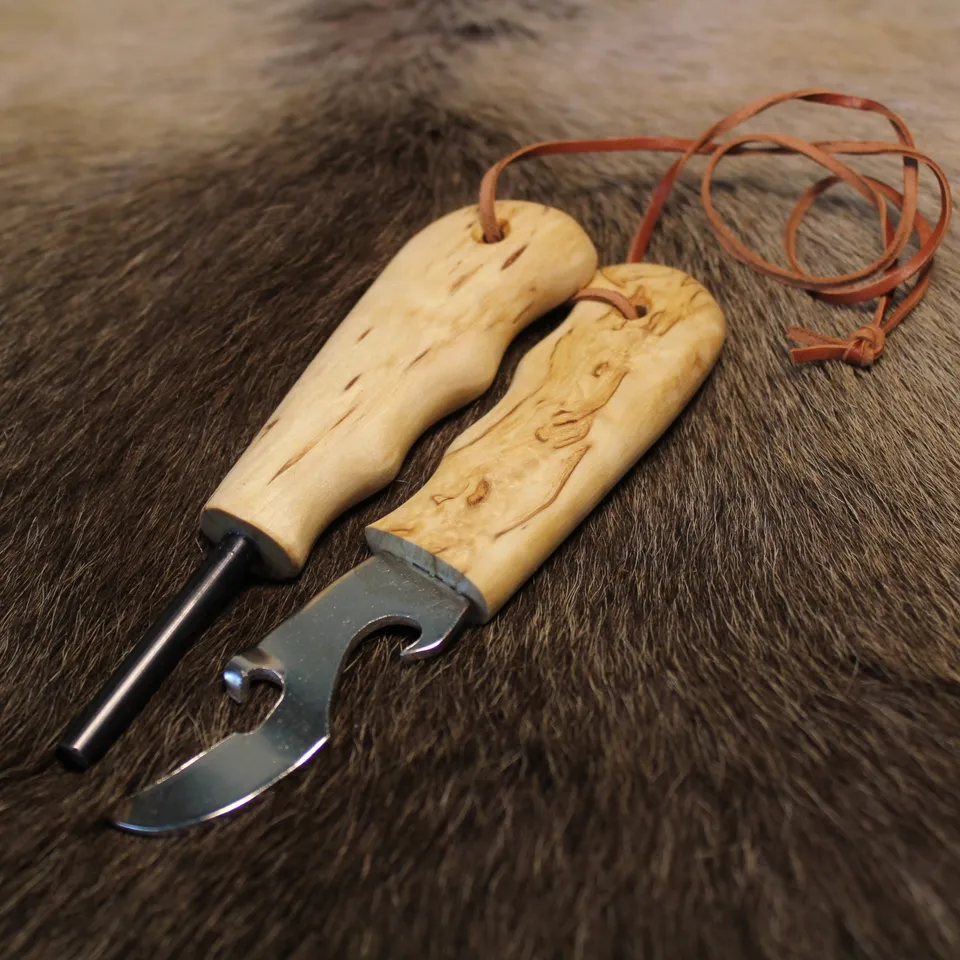 Wood Jewel Wilderness Kit Feuerstahl Set Maserbirke