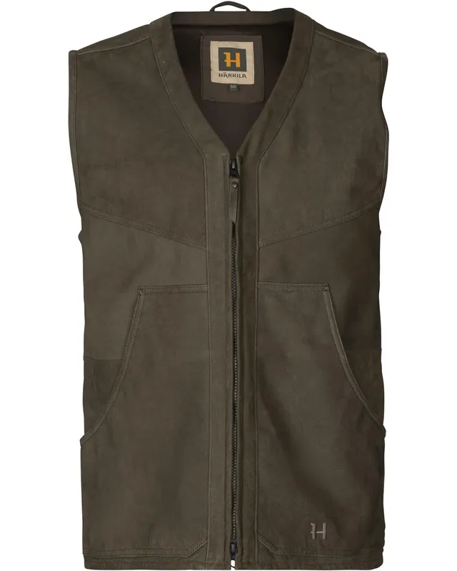 Härkila Pro Hunter Leder Weste 54 braun