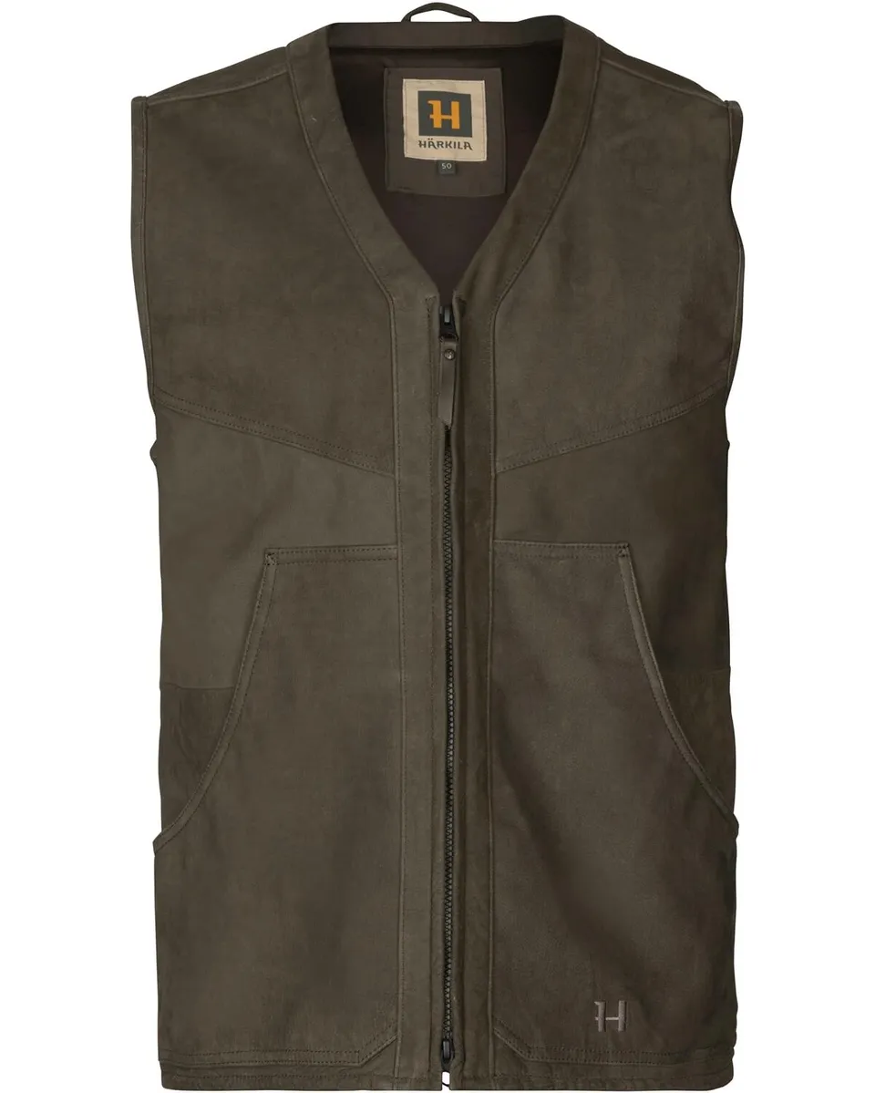 Härkila Pro Hunter Leder Weste 54 braun