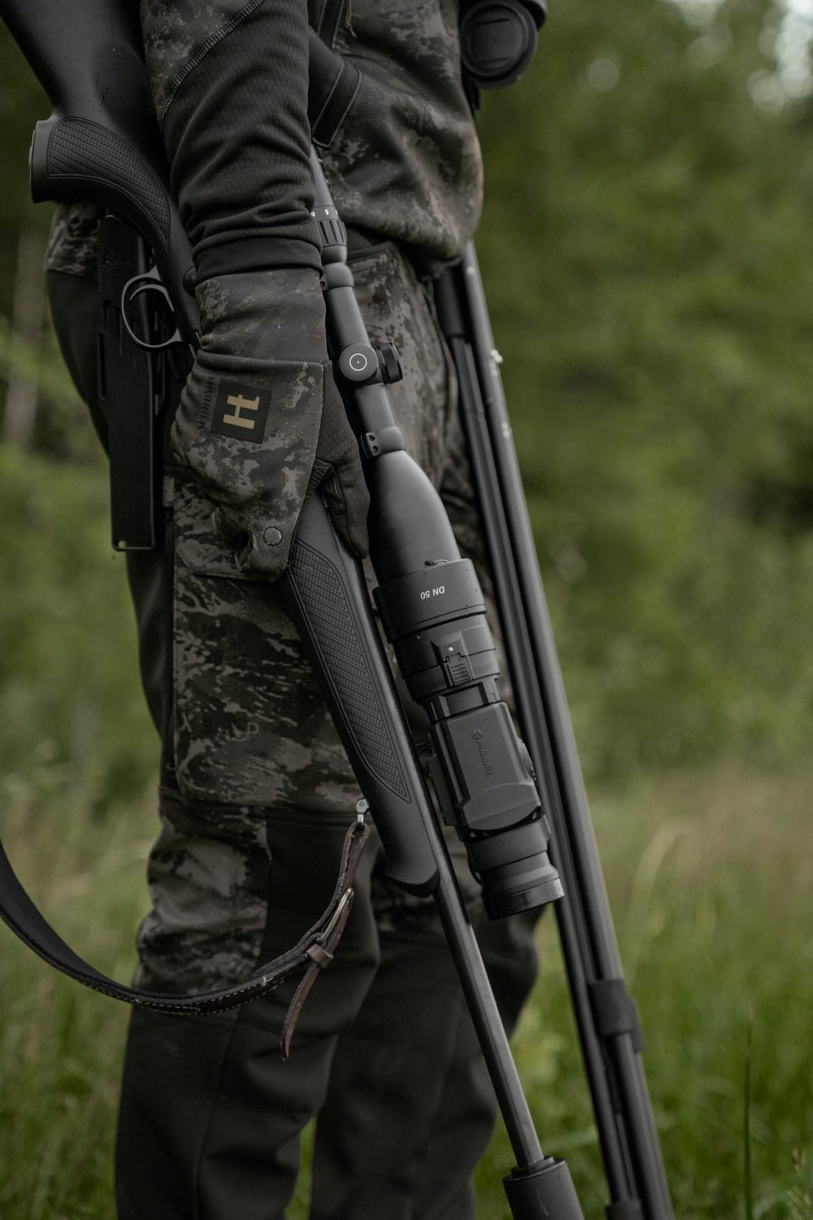 Härkila Noctyx Camo Silent Hose Axis MSP Black Fleece