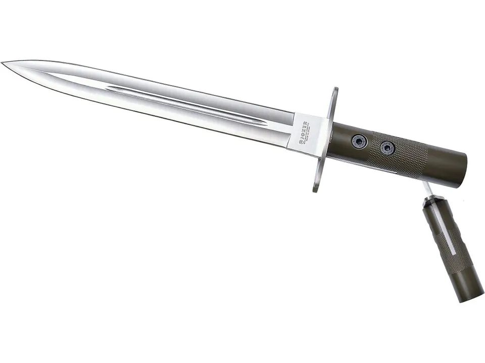 Joker Guepardo CL29 Jagdmesser 30cm Alugriff mit Lederscheide