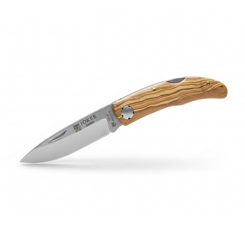 Joker Setter NO113 Klappmesser Olivenholz 8 cm rostfrei