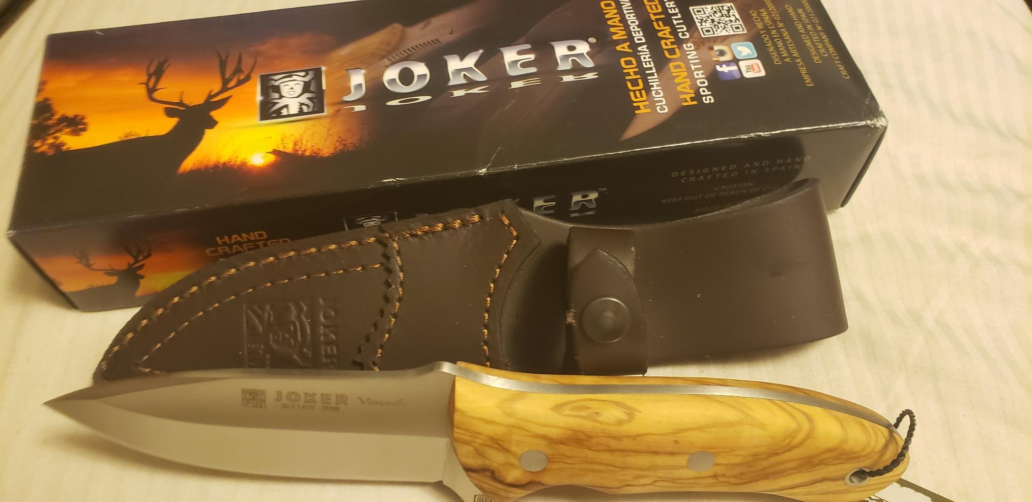 Joker Venado CO66 Jagdmesser Olivenholz 10,5 cm