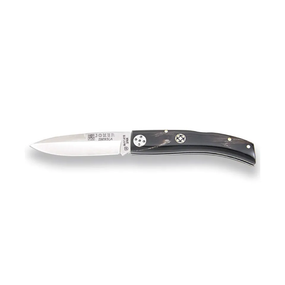 Joker Ibérica NF115 Taschenmesser Büffelhorn 8 cm MOVA