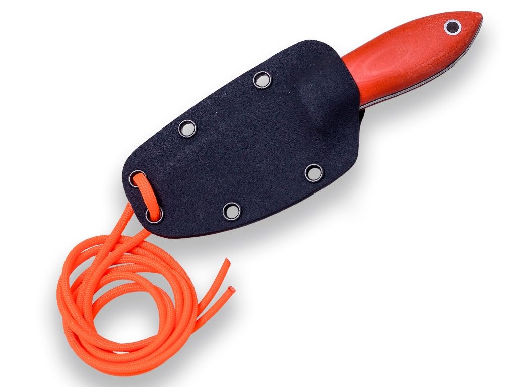 Joker Avispa CN117 Gürtelmesser Orange 8 cm Sandvik
