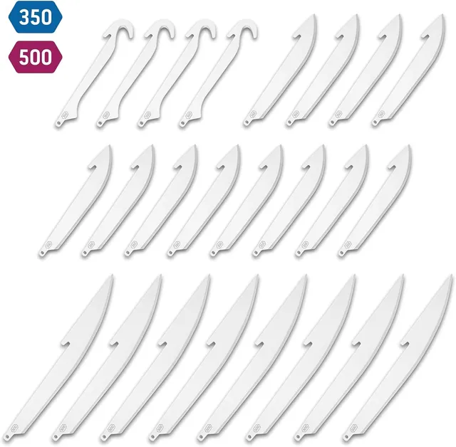 Outdoor Edge Razor Ersatzklingen Combo 24er Pack