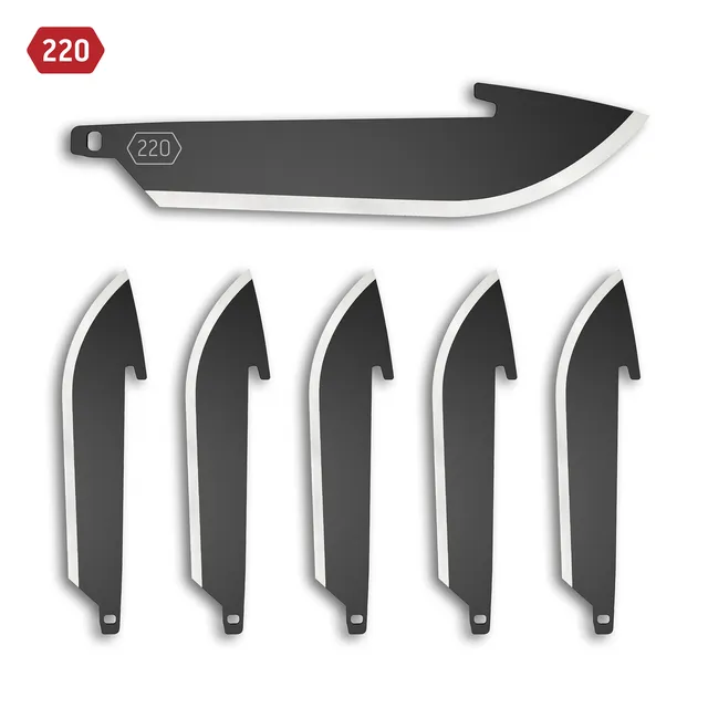 Outdoor Edge Razor Ersatzklingen Drop Point 2,2" 6er