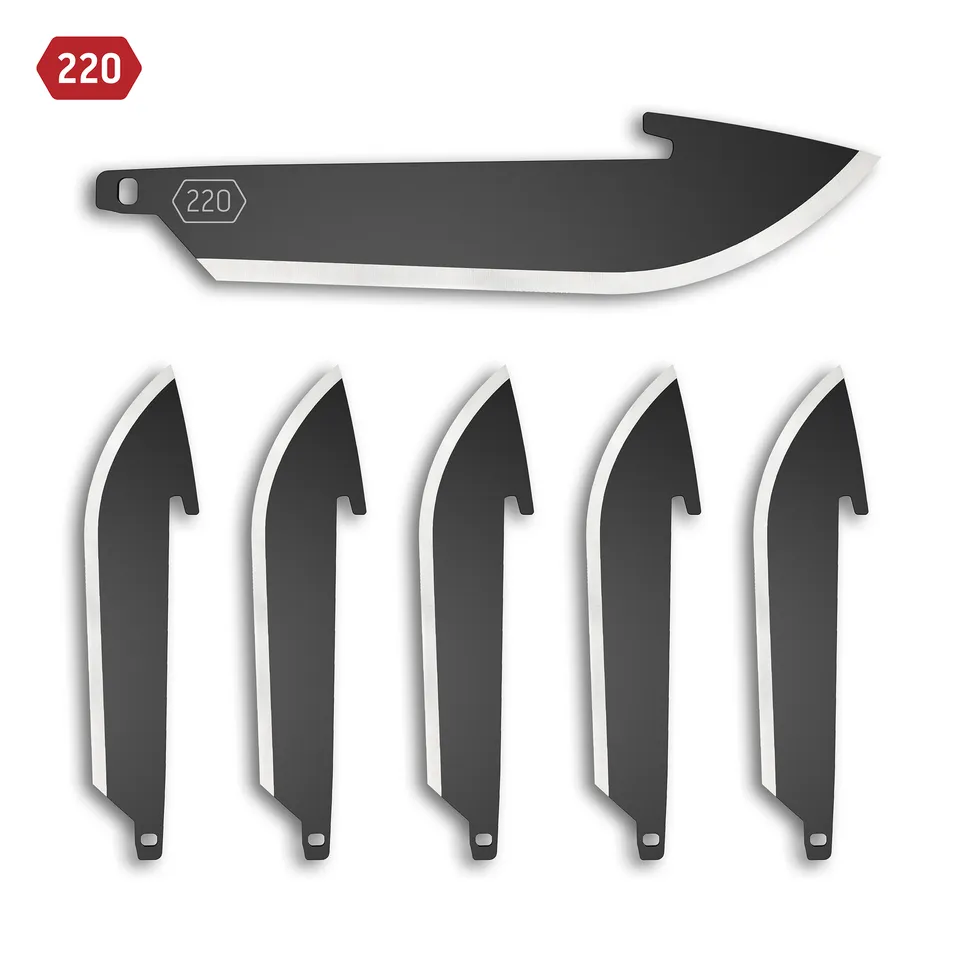 Outdoor Edge Razor Ersatzklingen Drop Point 2,2" 6er