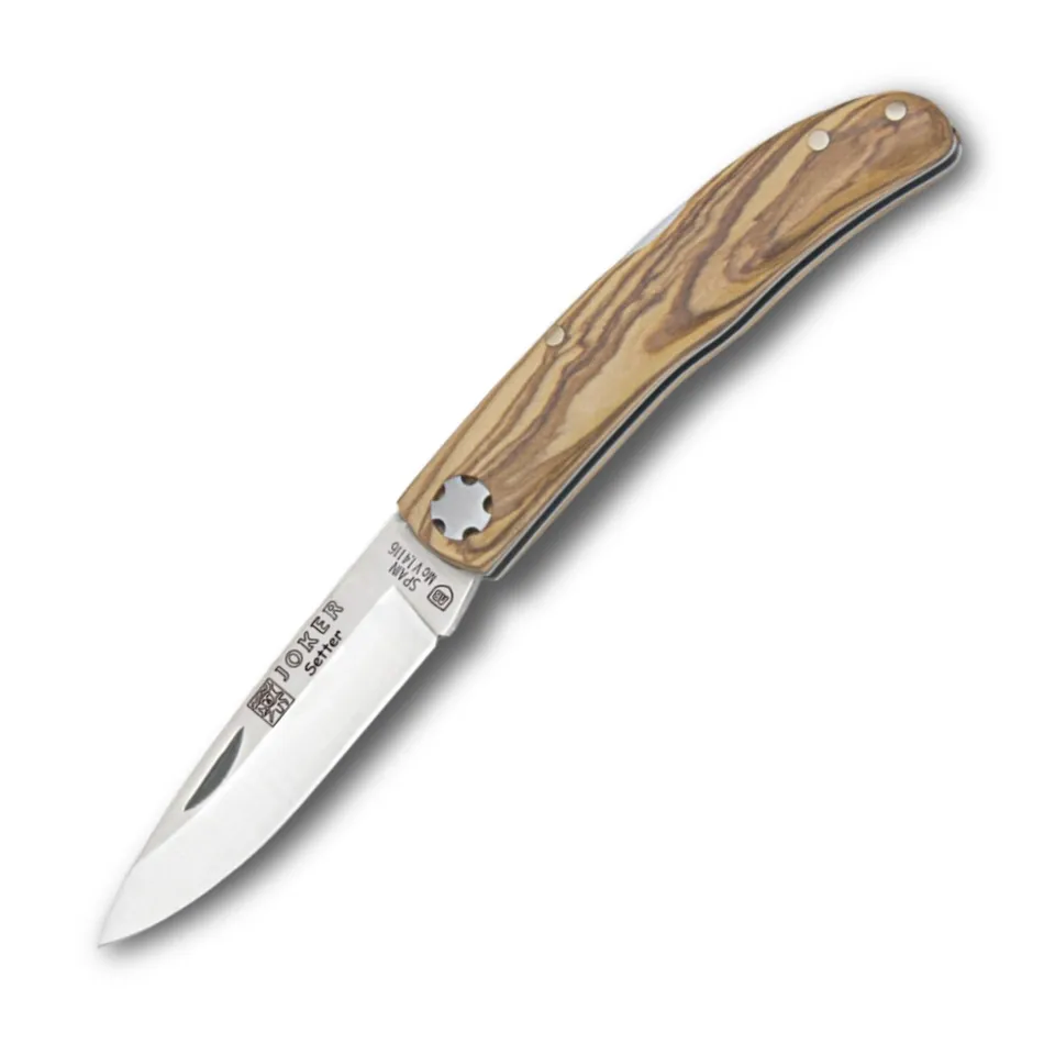 Joker Setter NO111 Taschenmesser Olive 6,5 cm mit Back-Lock