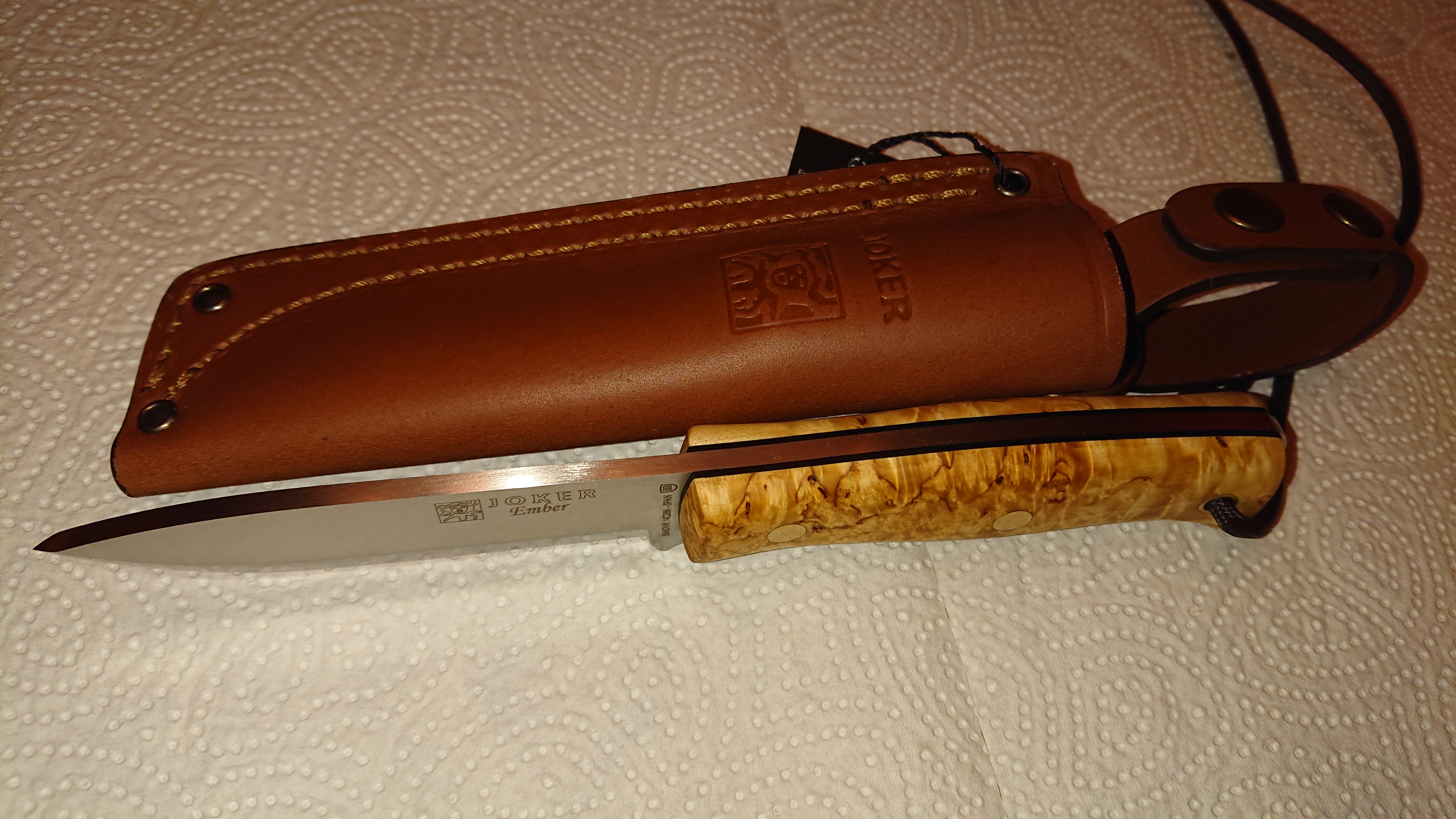 Joker Ember Scandi CL122 Jagdmesser Birke 10,5 cm