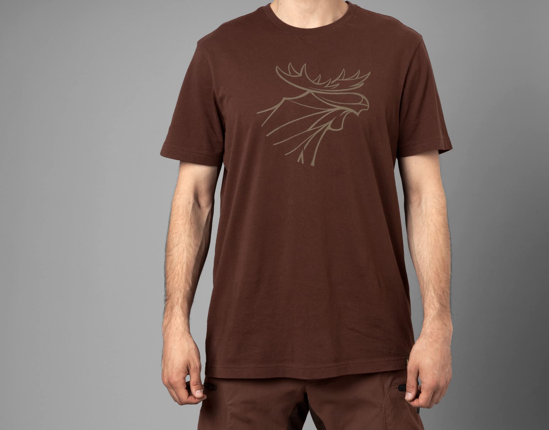 Härkila Graphic T-Shirt 2er Pack Grün Baumwolle Herren