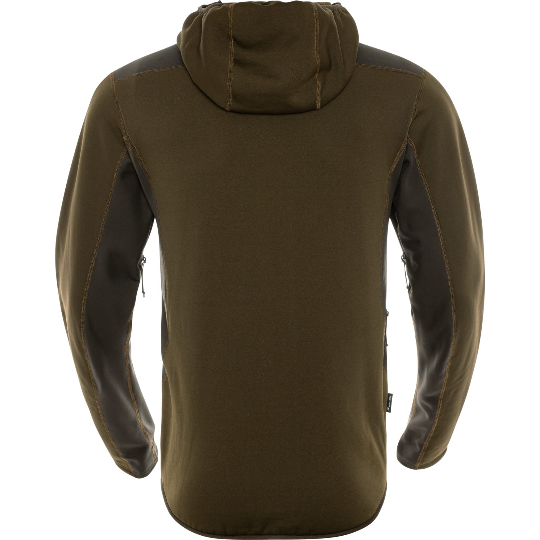 Härkila Deer Stalker Fleece-Hoodie Willow Green geräuscharm