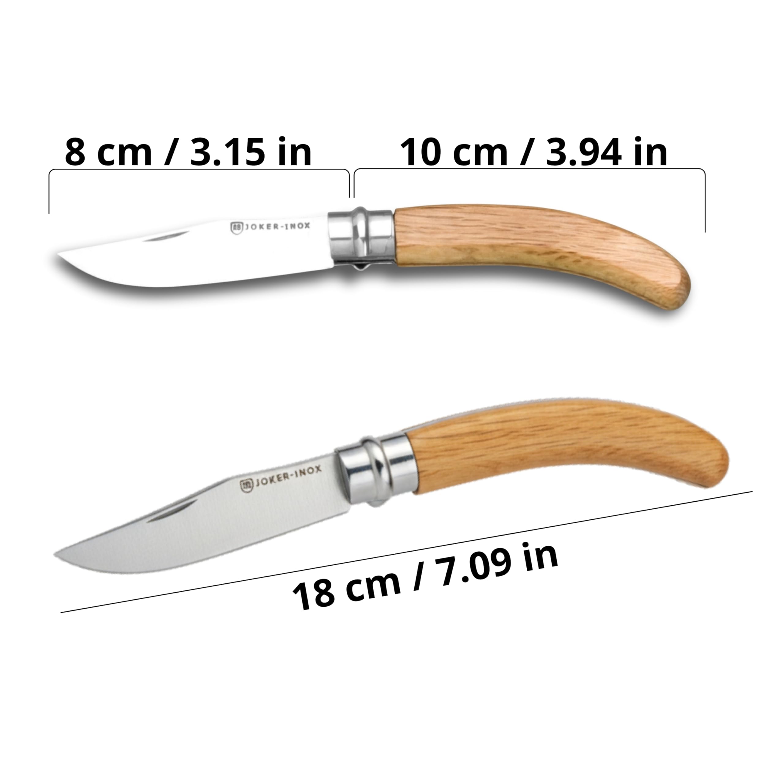 Joker NE21 Taschenmesser Eichenholz 7,5 cm