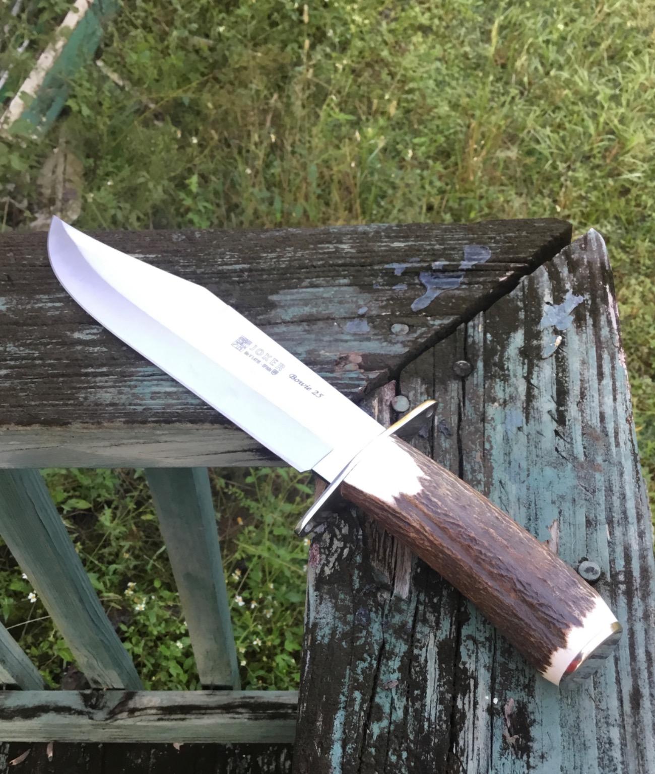 Joker Bowie 25 CC101 Jagdmesser Hirschhorn 25 cm