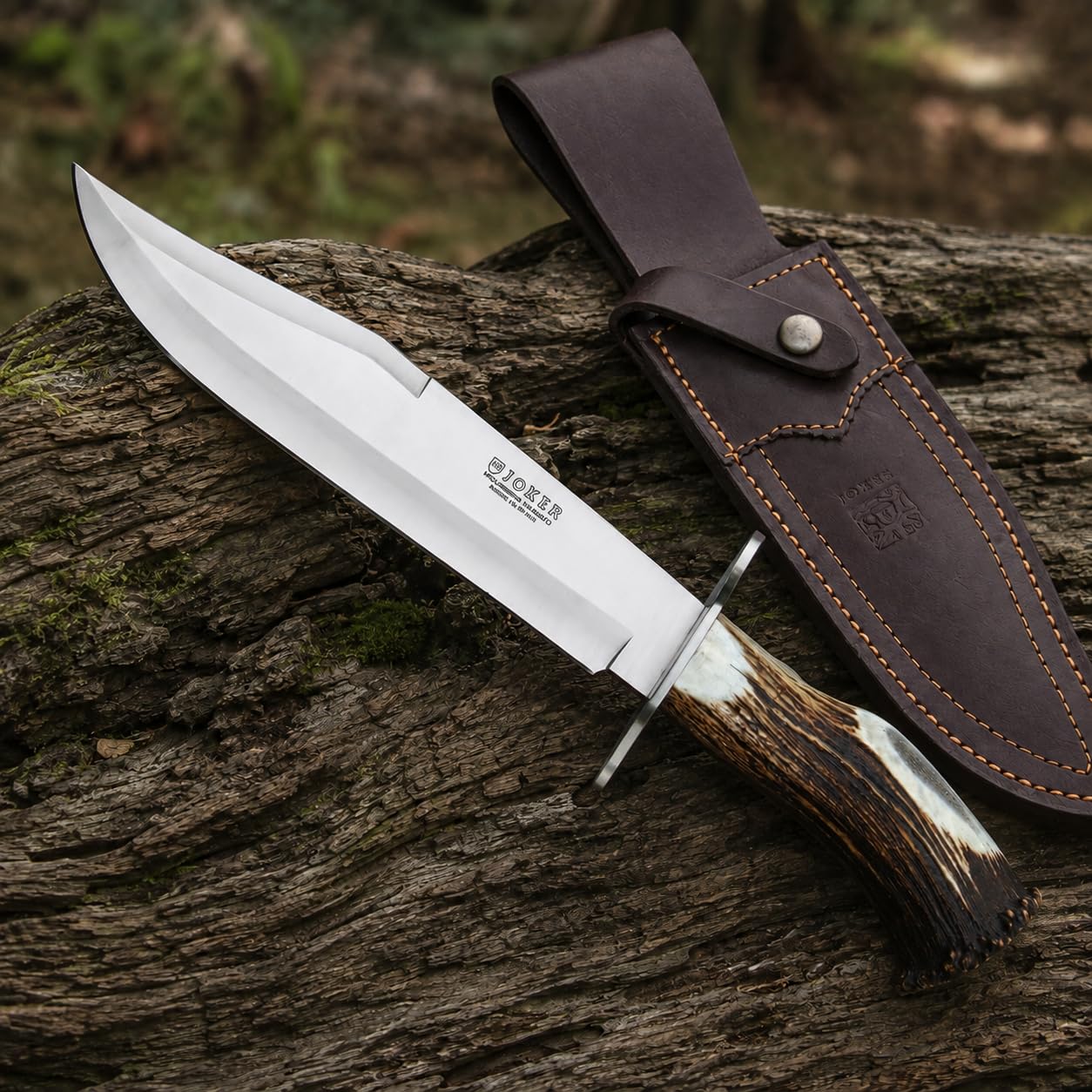 Joker Bowie CN101 Bowiemesser Hirschhorn 25 cm