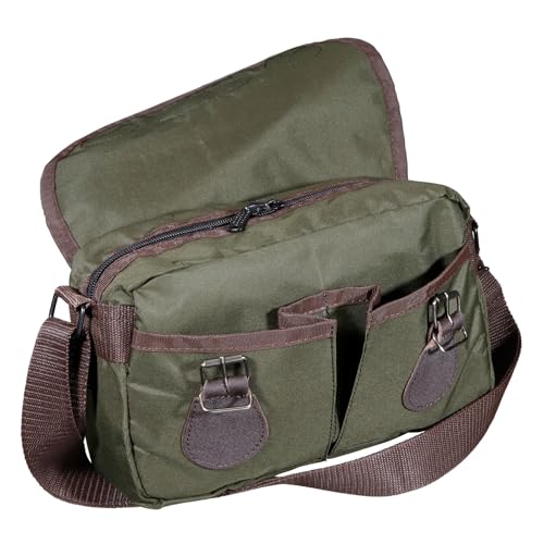 Wald & Forst Jagdtasche Nylon Oliv-Braun leicht