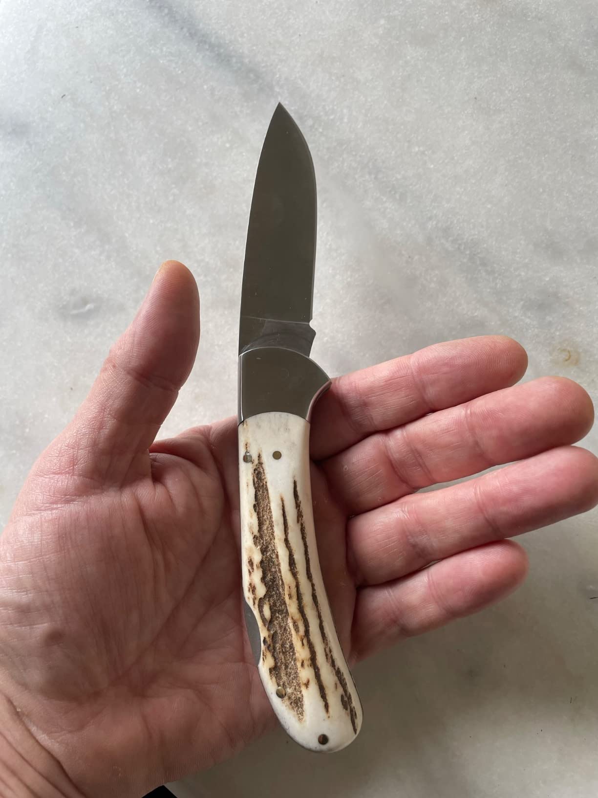 Joker Cocker NC47 Klappmesser Hirschhorn 9 cm