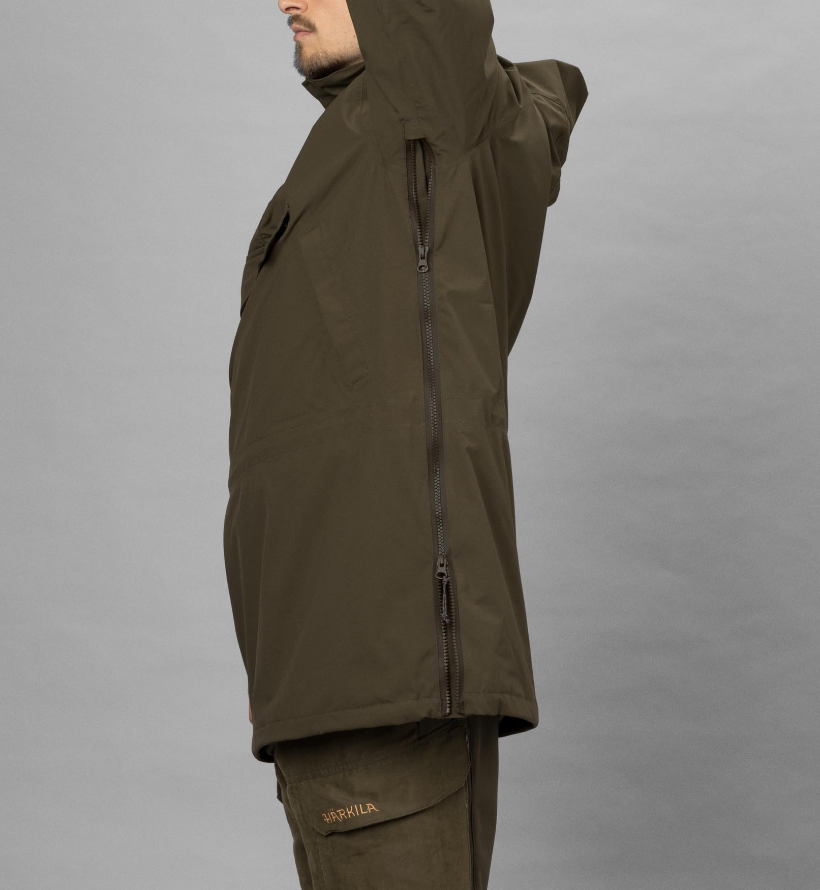 Härkila Orton Tech HWS Smock Jagdsmock Willow Green wasserdicht