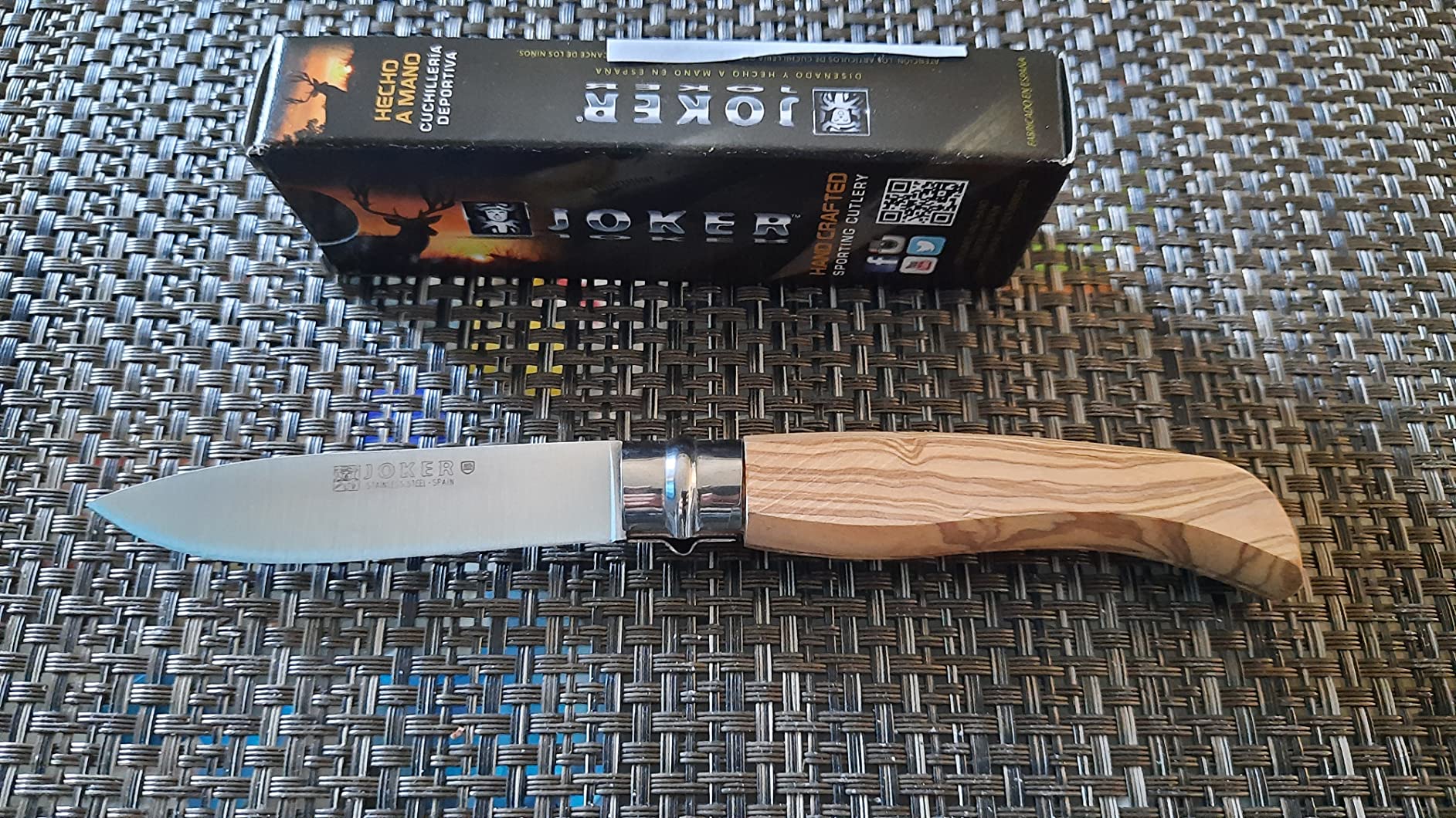 Joker NO23 Taschenmesser 8 cm Olivenholz