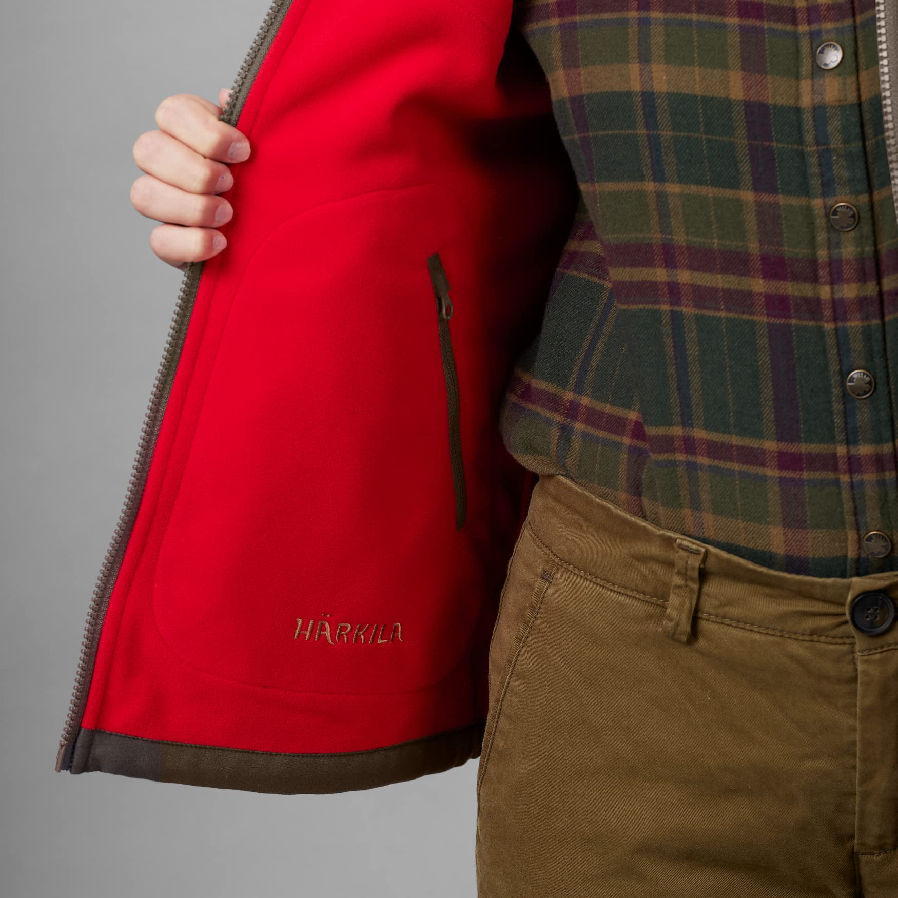 Härkila Kamko Fleecejacke Damen Wende Gr. S