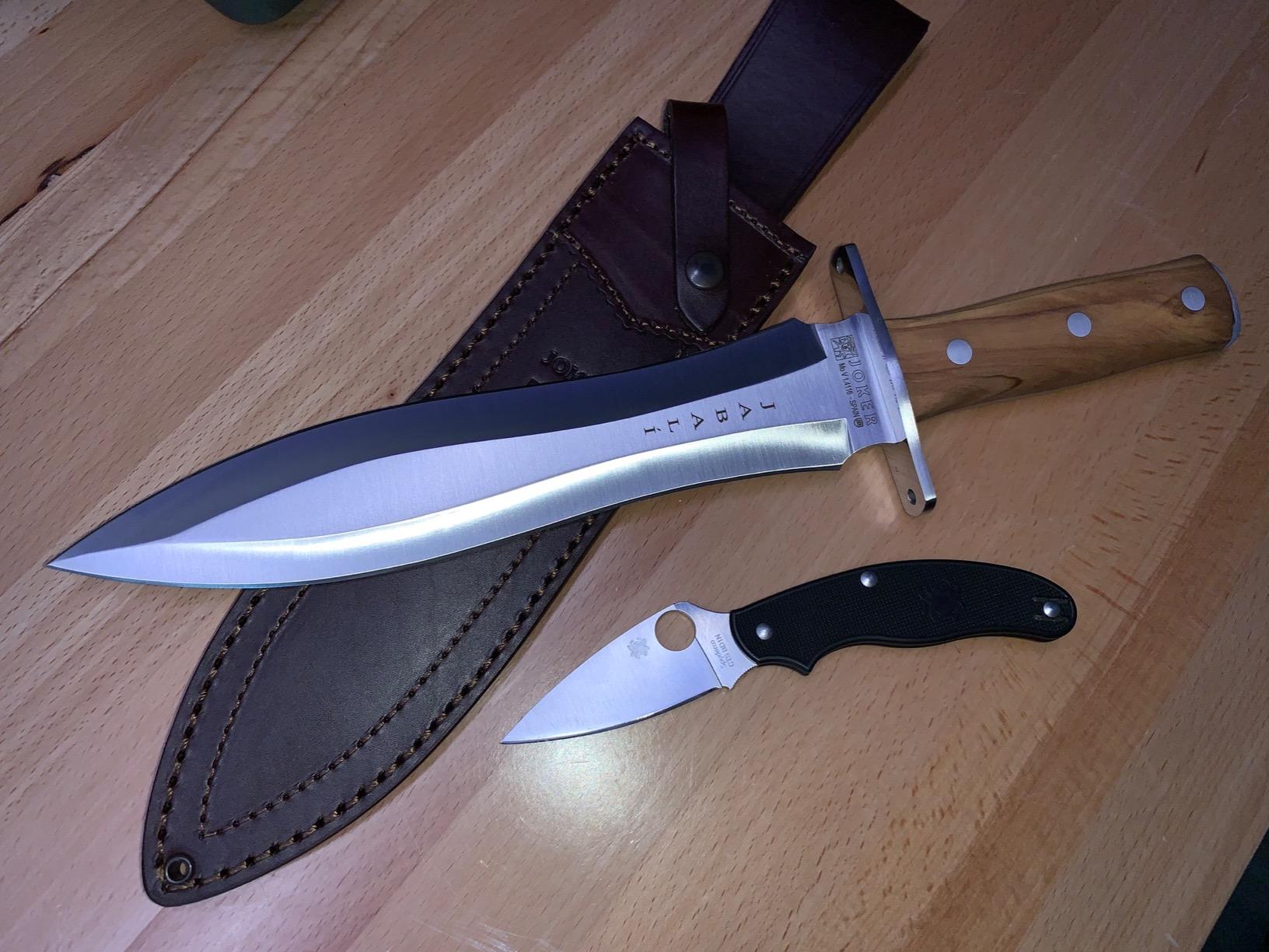 Joker Jabalí CO110 Jagdmesser Olivenholz 25 cm MOVA