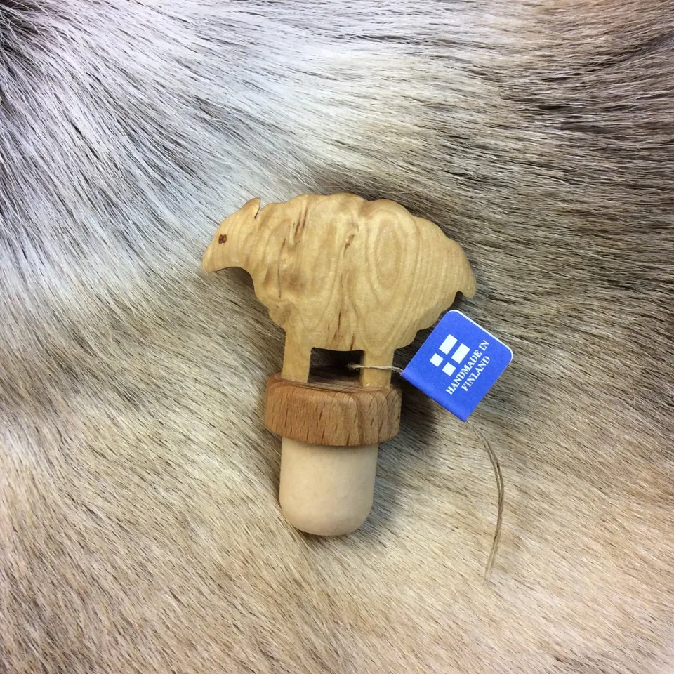 Wood Jewel 2338 Flaschenverschluss Schaf Maserbirke