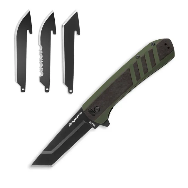 Outdoor Edge Razor VX4 Klappmesser grün G10 4 Klingen