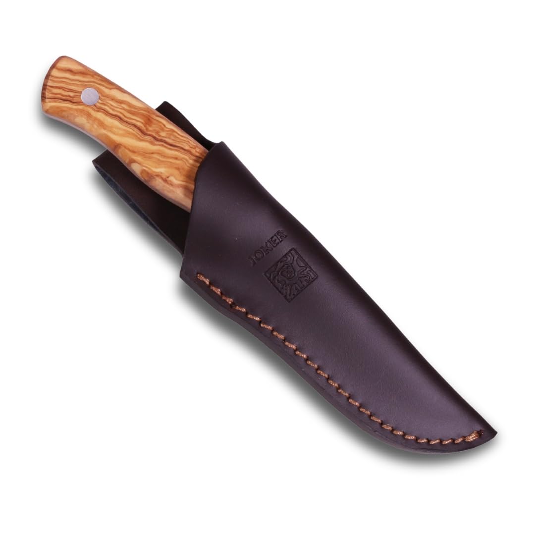 Joker Arrui CO63 Jagdmesser 12 cm Olivenholz