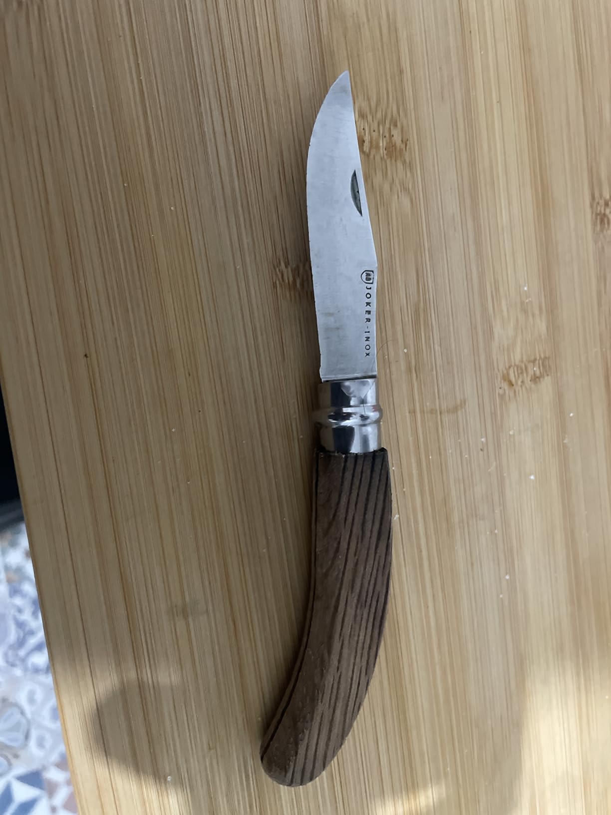 Joker NE21 Taschenmesser Eichenholz 7,5 cm