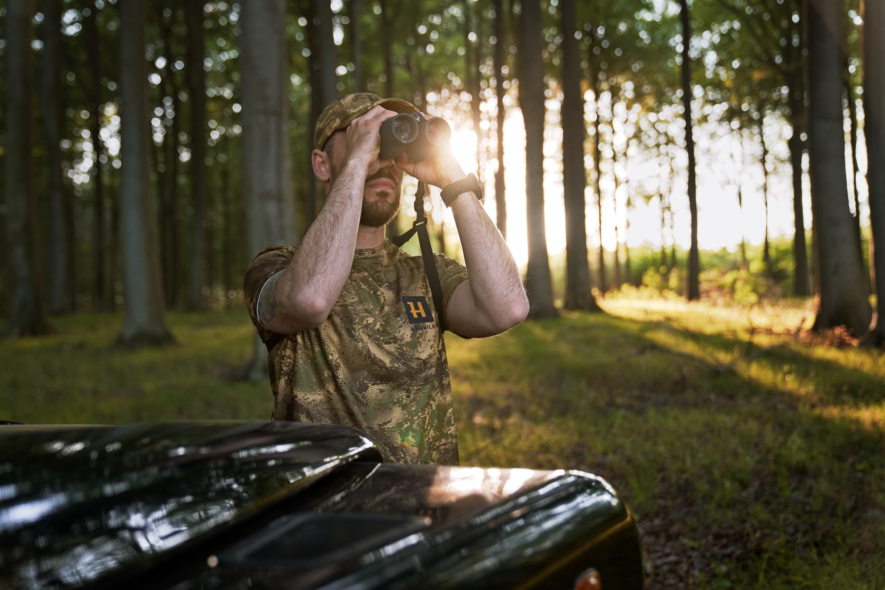 Härkila Deer Stalker Camo T-Shirt Kurzarm Tarn
