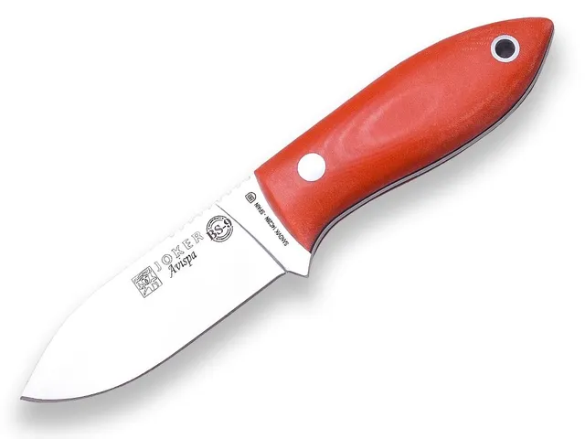 Joker Avispa CN117 Gürtelmesser Orange 8 cm Sandvik