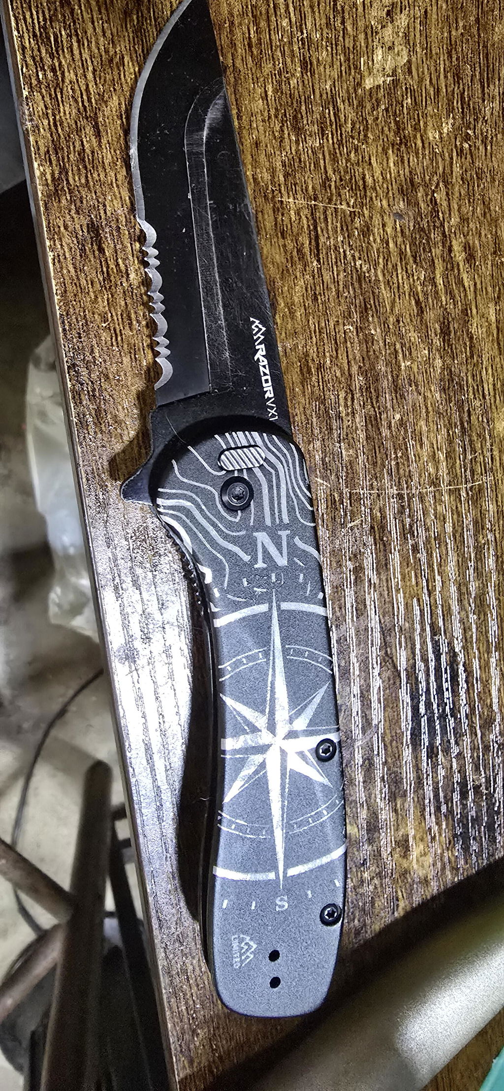 Outdoor Edge 300 Ersatzklingen 7,6 cm halbgezahnt 6er rostfrei