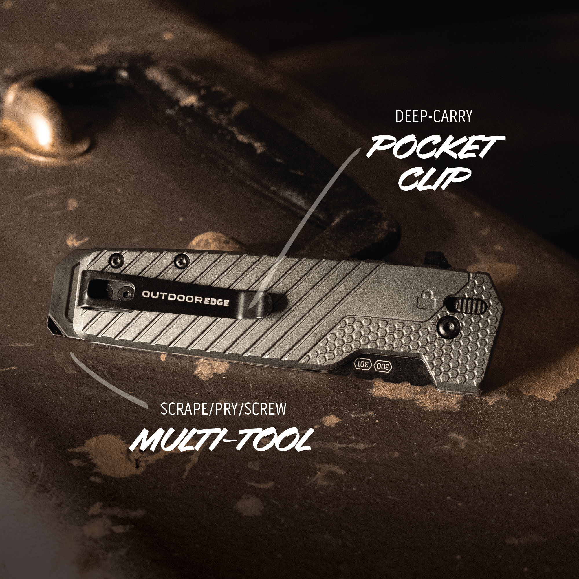 Outdoor Edge Razor XD4 Klappmesser mit 5 Klingen grün
