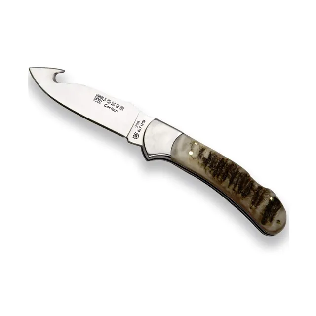 Joker Cocker NK50 Taschenmesser Stößelhorn 9 cm MOVA