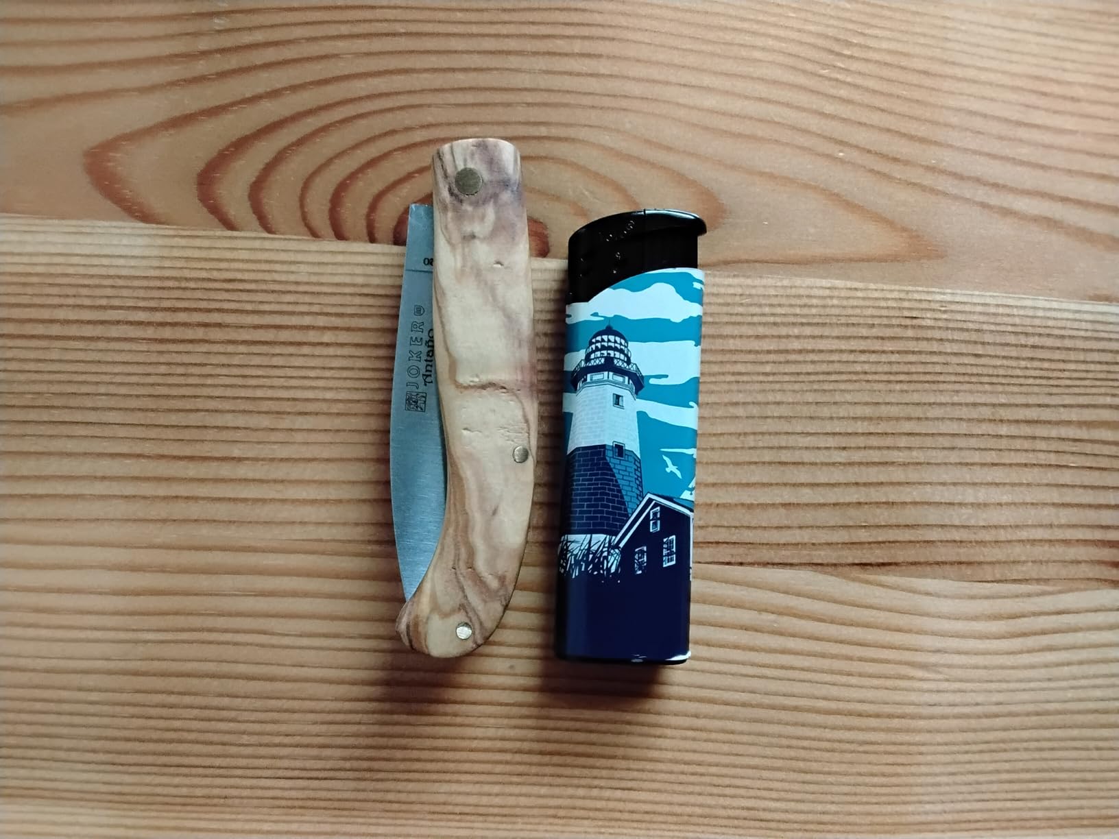 Joker NO77 Taschenmesser Olive 7 cm rostfrei